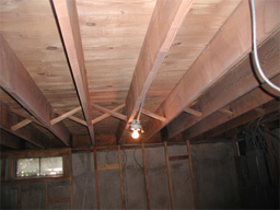 After Soda Blasting--mold completely gone!